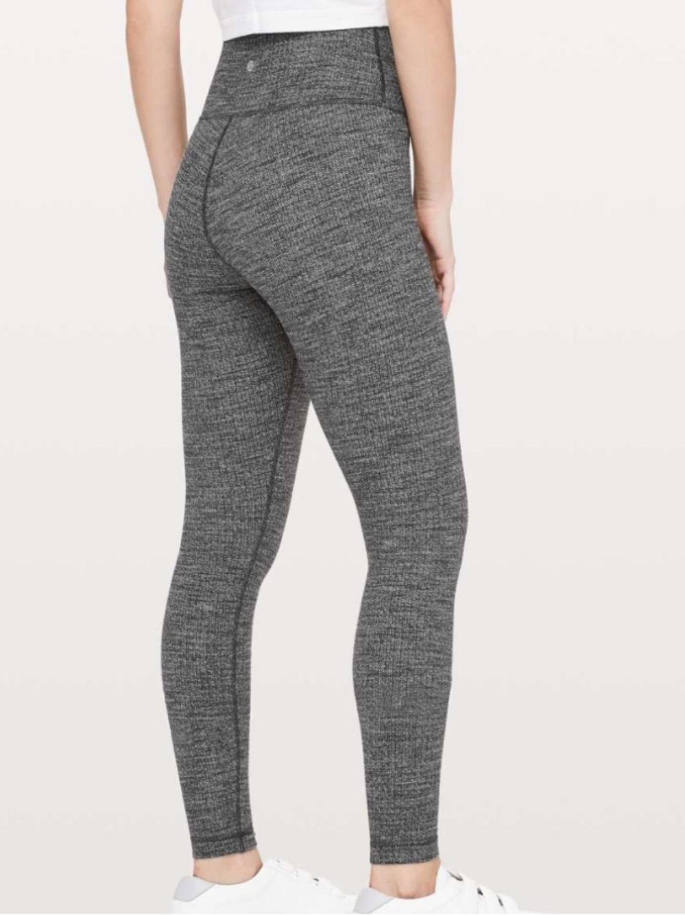 Lululemon Wunder Under High Rise 28” Variegated Knit Luon Leggings Size 4